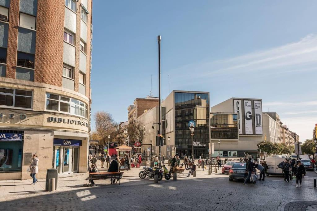 Estudio Lavapies Cerca De Anton Martin Madrid Bagian luar foto